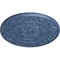 Ekena Millwork Milan Ceiling Medallion, Hand-Painted Americana Crackle, 47 5/8"OD x 2 3/4"P CM47MIAMC - alternate 3